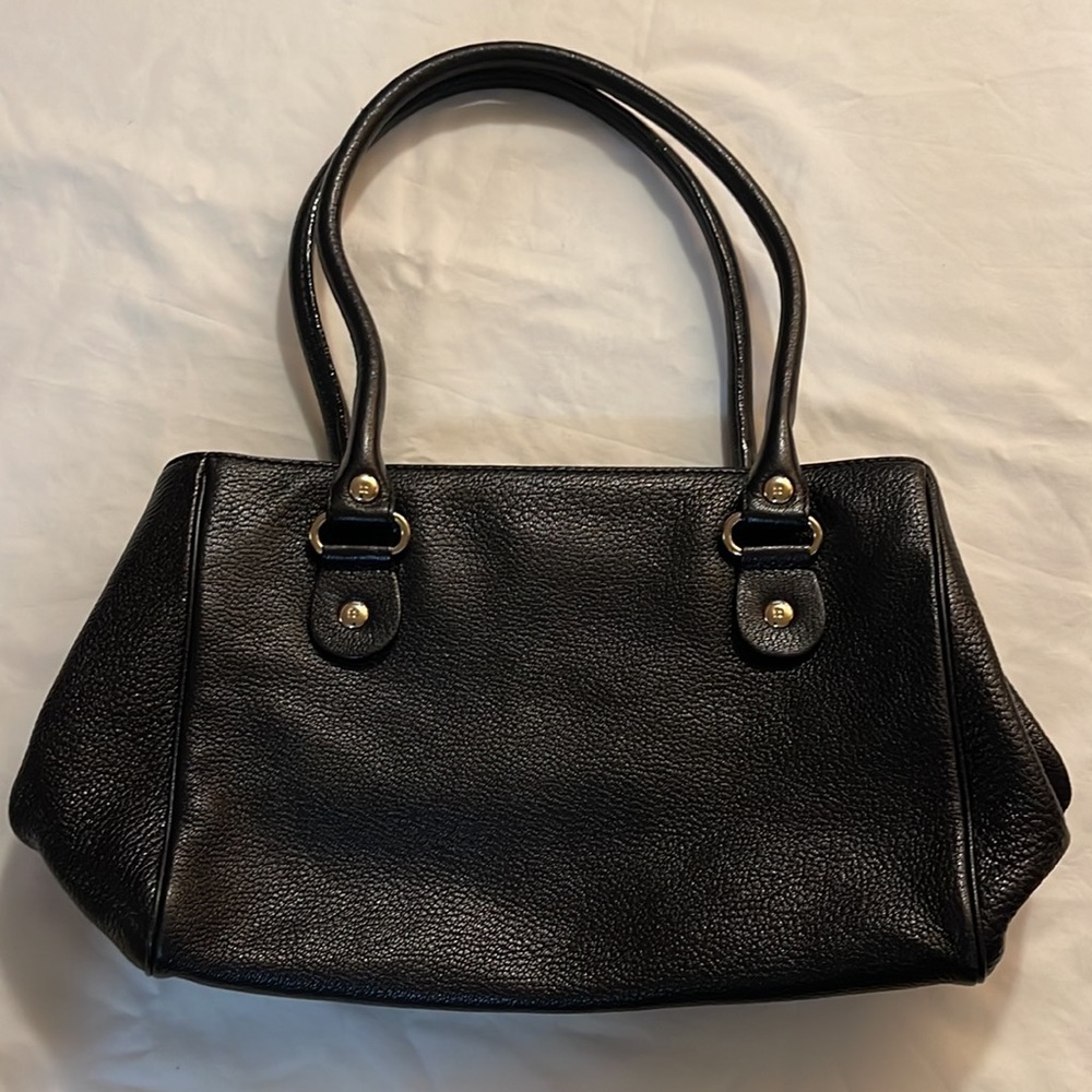 Kate Spade Black Pebbled Leather Purse - Picture 2 of 9